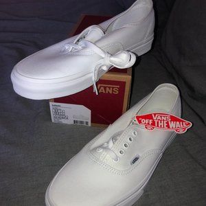 Mens Authentic Vans Shoes